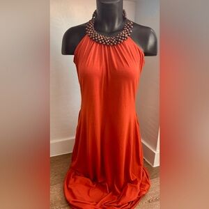 Burnt orange Boho Maxi